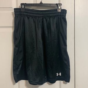 Men’s medium black Under Armour “Loose” Athletic shorts.